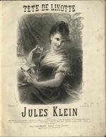 Tête de linotte. Polka légère pour piano par Jules Klein.